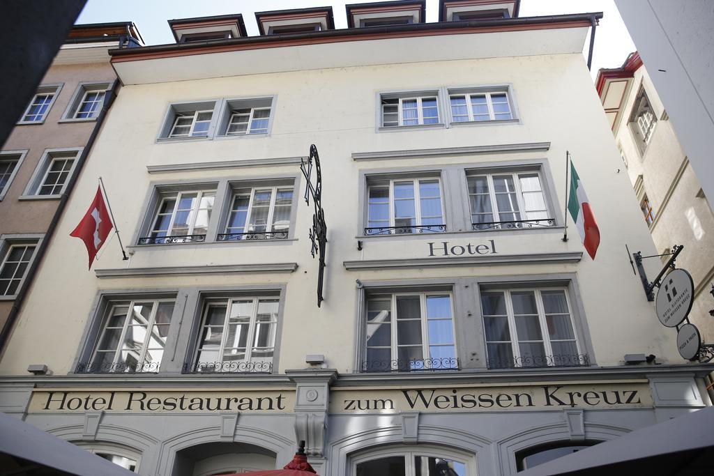 Boutique Hotel Weisses Kreuz - Adult Only Hotel Luzern Exteriör bild